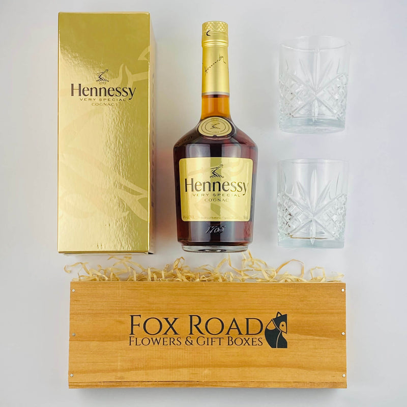 Hennessy VS Cognac Gift Set with Glasses